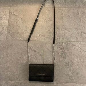 Michael Kors Quilted Black Crossbody Bag